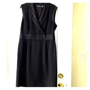 Black cocktail dress